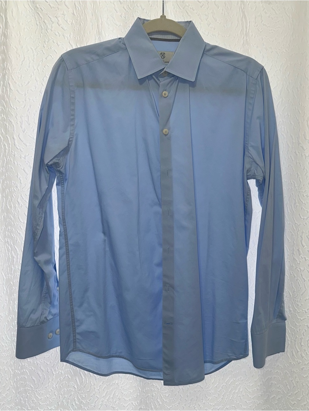 CHRISTIAN LACROIX Men's Sky Blue Dress Shirt